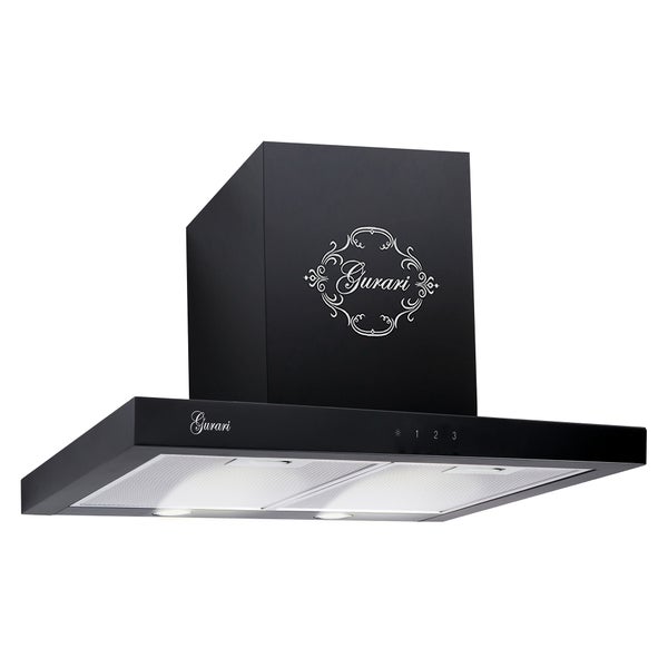 Wandhaube Gurari mit Metallfettfiltern und LED Beleuchtung