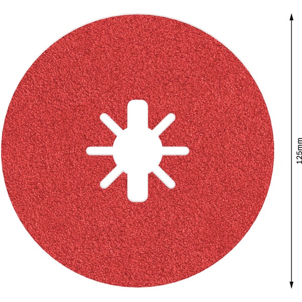 Schleifscheibe, Durchmesser 125 Millimeter