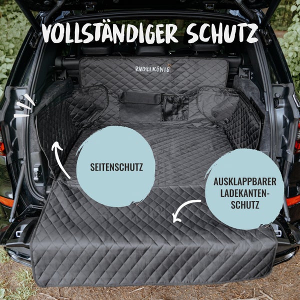 Kofferraumschutzdecke mit Seiten- und Ladekantenschutz