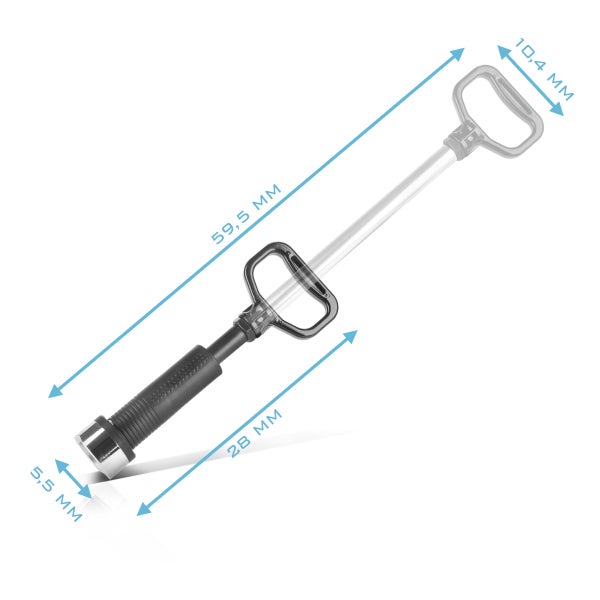 STAHLWERK Magnetisches Aufnahmewerkzeug Pick-up Tool Stabmagnet variabler Länge
