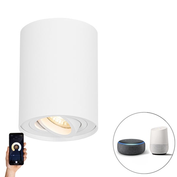 Smarter Deckenspot weiß verstellbar inkl. Wifi GU10 - Rondoo up