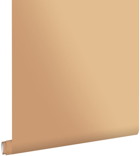 ESTAhome Tapete Uni Kupferbraun - 53 cm x 10.05 m - 138835