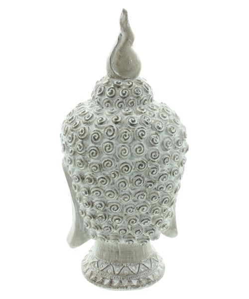 FRANK FLECHTWAREN|Deko-Objekt Buddha, 14 x 14 x 30,7 cm, MAGNESIUMOXID