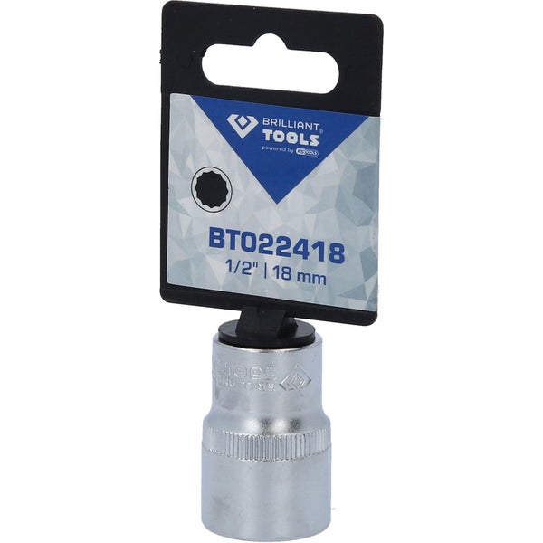 Steckschlüssel, 1/2 Zoll, 18 mm