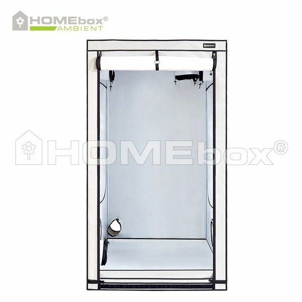 Premium Homebox Ambient Q120 Growbox – 120x120x220 cm, Lichtdichtes Zelt mit hochwertiger Reflektionsbeschichtung & robustem Stecksystem für optimale Indoor Pflanzenzucht