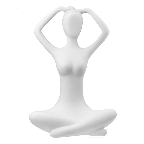 Dekorative Yoga Figur im Lotussitz