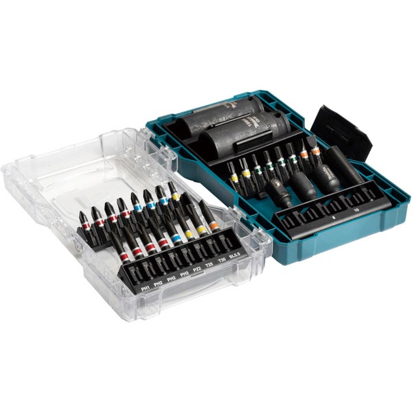 Makita Bit- und Steckschlüsselsatz in transparenter Box