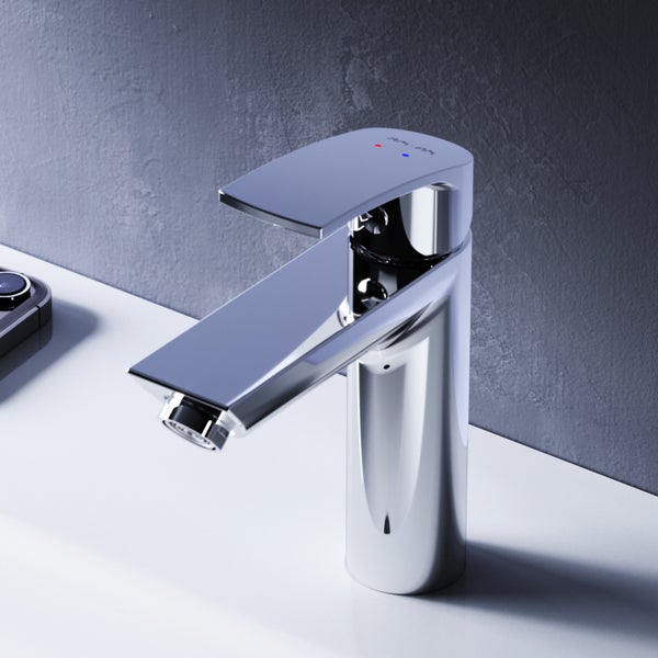 Waschtischarmatur aus Metall