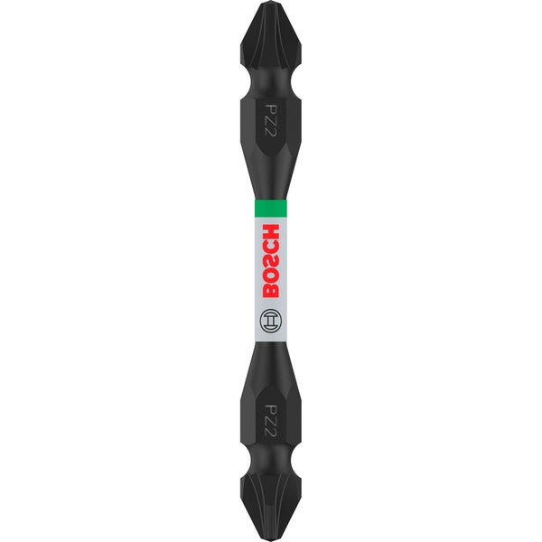 Bosch PRO Impact Schrauberbit mit Doppelklingen und Pick and Click-Einsätzen PZ2 65 mm - 2608522549