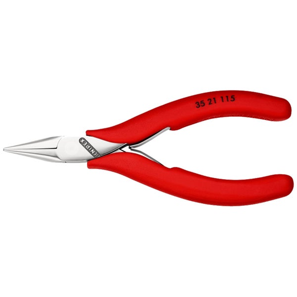 Knipex Spitzzange mit roten Griffen