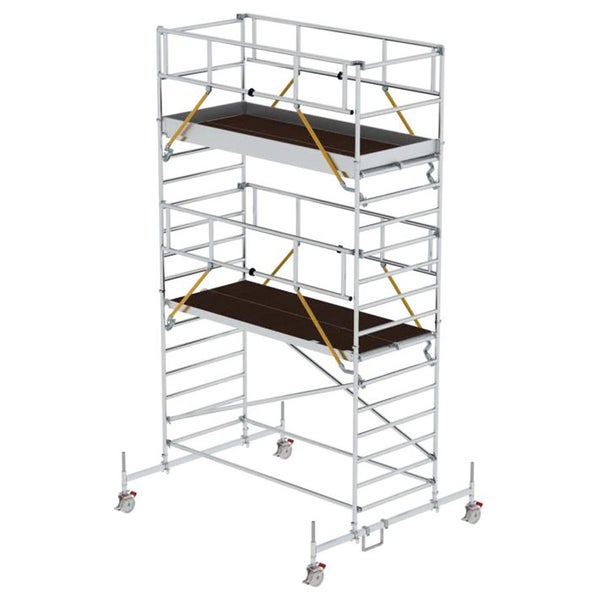 MUNK Rollgerüst SG mit Doppelplattform 1,35x3,00m Plattform 6,66m AH