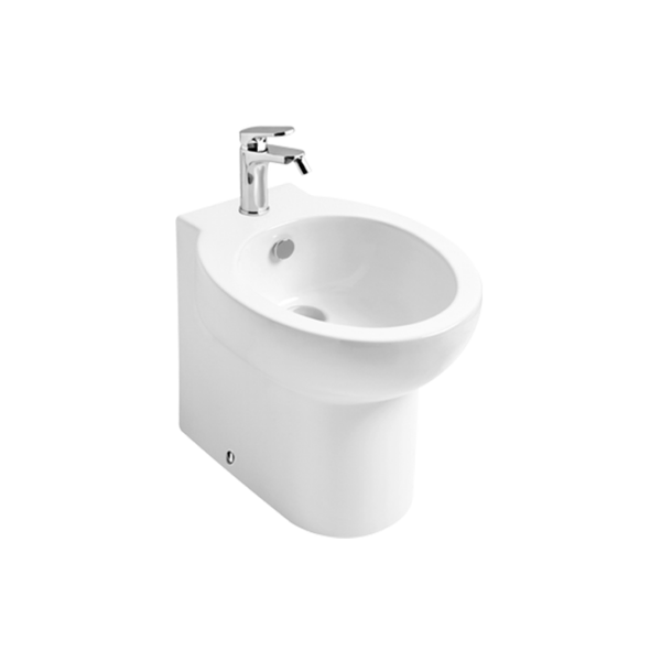 Stand-Bidet aus Sanitärkeramik, weiß glänzend | Patascoss