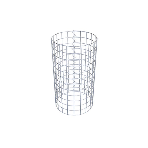 Gabionensäule Durchmesser 32 cm MW 5 x 5 cm rund - Höhe: 60 cm