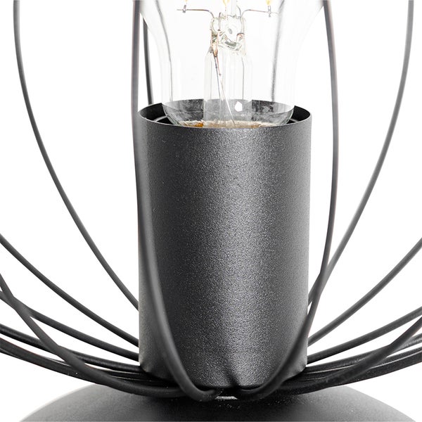 Industrielle Tischlampe schwarz - Margarita