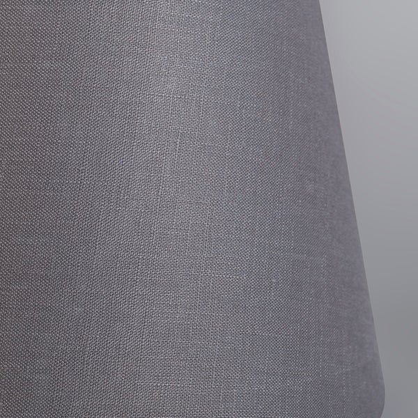 Nahaufnahme eines Lampenschirms aus Stoff