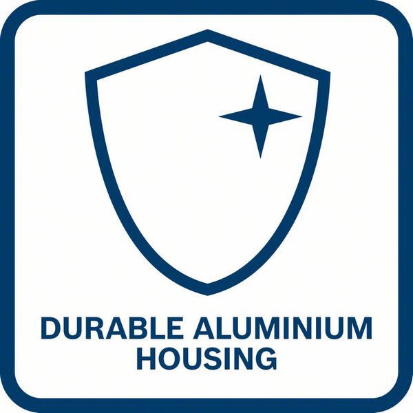 Dauerhaftes Aluminiumgehäuse