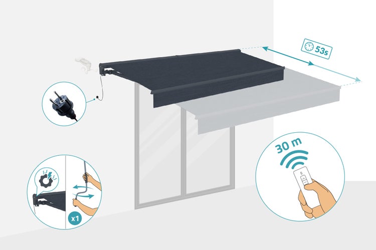 Hecke aus rotem und grünem Efeu im Garten