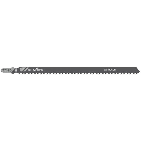 Bosch 3x Stichsägeblatt T 744 D Speed for Wood - 2608663314