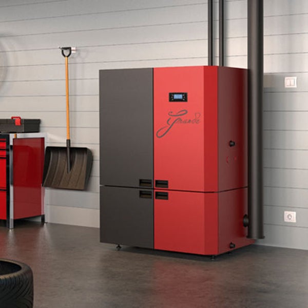 Pelletkessel mit Silo Grande Sannover 28 kW