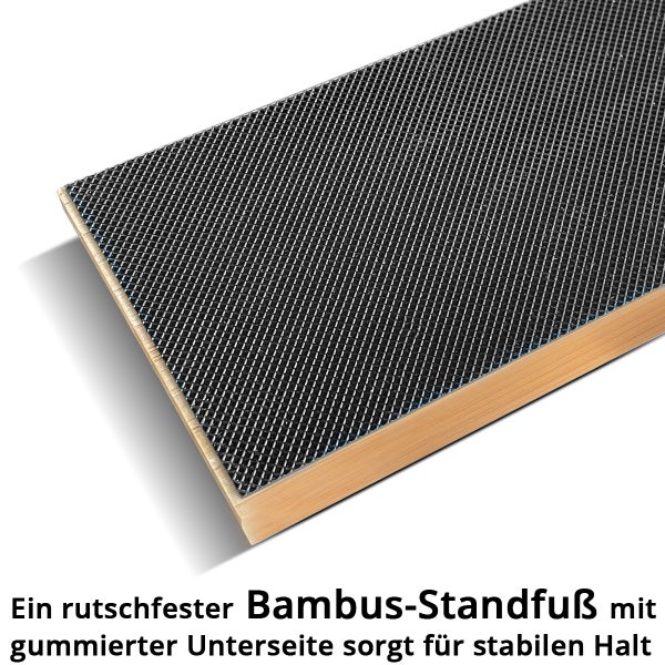 Schleifstein Set mit Führungsschiene und rutschfestem Standfuß