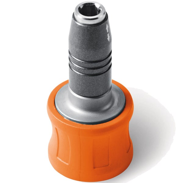 Bithalter mit orangefarbenem Griff