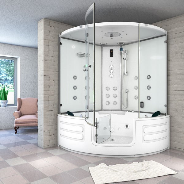 Dampfdusche Whirlpool Duschkabine K70-WS-TH-EC-SC