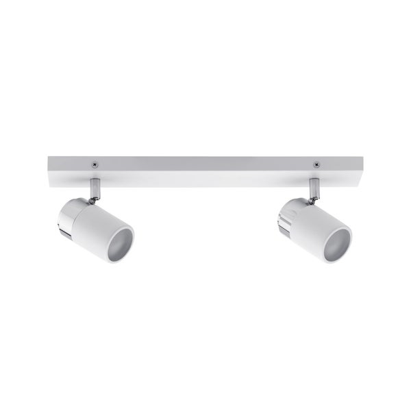 Spotlight Zyli IP44 GU10 230V max. 2x10W dimmbar Weiß, Chrom