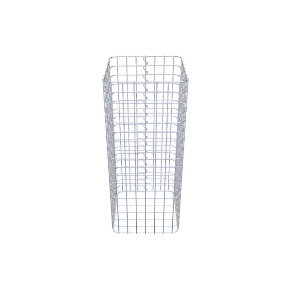 Gabionensäule 37 x 37 cm MW 5 x 5 cm eckig - Höhe: 0,90 m