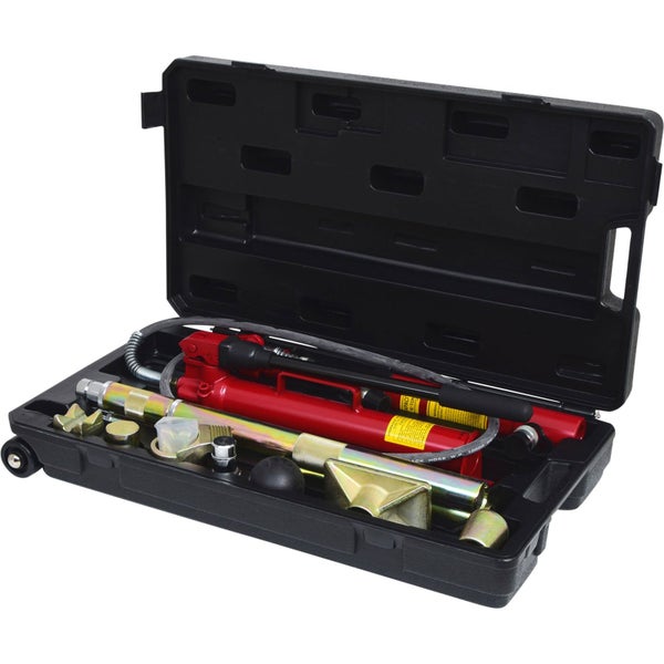 KS TOOLS Hydraulischer KFZ-Richtwerkzeugsatz 10t 17tlg. - 160.0175