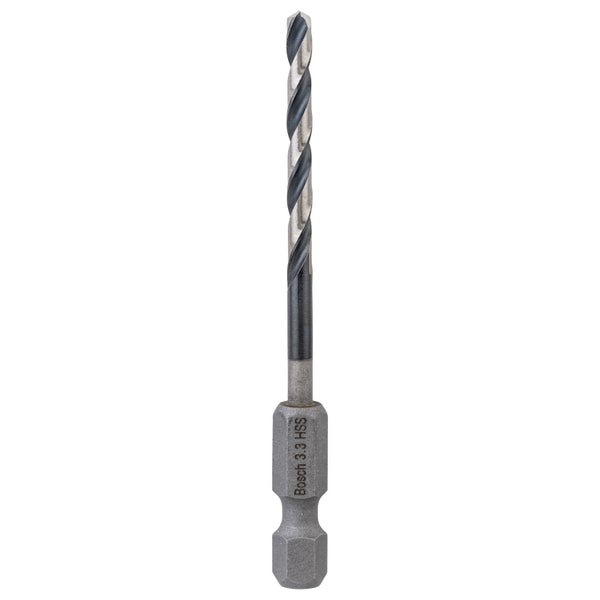 Bosch 1x HSS Spiralbohrer Impact Control mit Sechskantschaft 3,3 x 36 x 75 mm - 2608577050