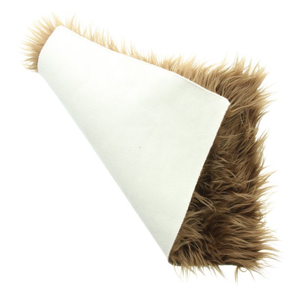 FRANK FLECHTWAREN | Dekofell Brown, POLYACRYL, POLYESTER, 30 x 45 cm