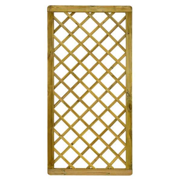 Holzspalier für den Garten