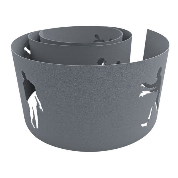 Windlicht mit Zombie-Motiven