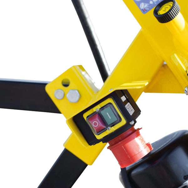 BAMATO Elektro Holzspalter HO-14E mit 14 Tonnen Spaltkraft für sicheres und effizientes Holzspalten