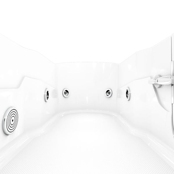 Seniorenwanne Whirlpool mit Tür S17-WP-R 75x150cm ohne Armatur