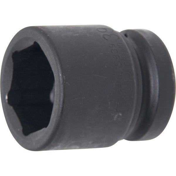 BGS Kraft-Steckschlüssel-Einsatz Sechskant Antrieb Innenvierkant 25 mm (1) SW 39 mm - 5839