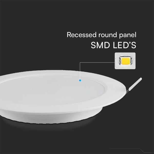 Runde LED Einbauleuchte mit SMD LEDs