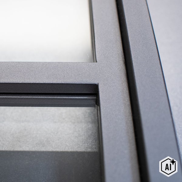 Detailansicht eines Fensterrahmens