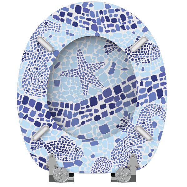 WC-Sitz mit Absenkautomatik Mosaic World