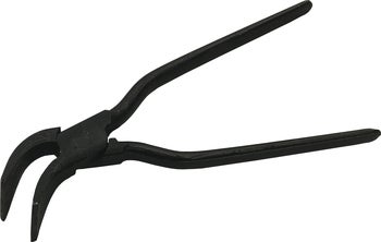 Hufzange aus Metall für Hufbeschlag und Handwerk.