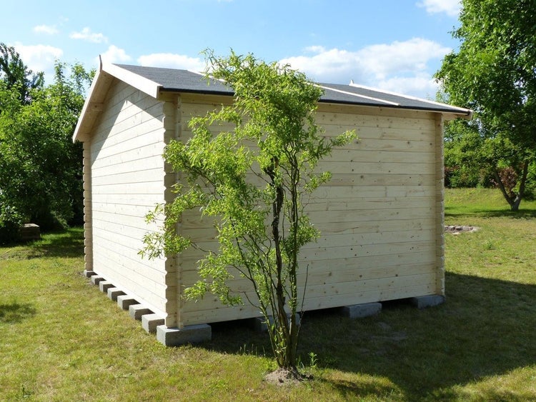 Gartenhaus, Gerätehaus 12m2 - 4x3m - 28mm