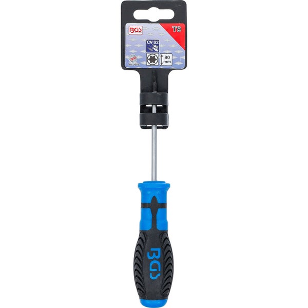 BGS Schraubendreher T-Profil (für Torx) T9 Klingenlänge 80 mm - 4916