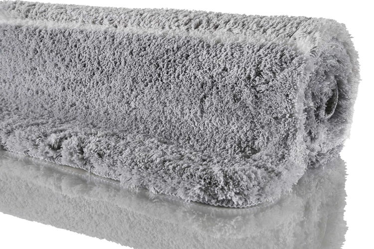 Badteppich Grau Silber Rio Marina Homie Living 60x100 cm