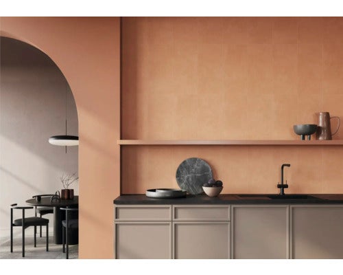 Wandfliese Vidal terracotta matt 29,8x59,8cm rektifiziert
