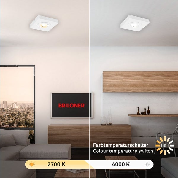 CTS LED ceiling light, white, 1xLED-platine/4W