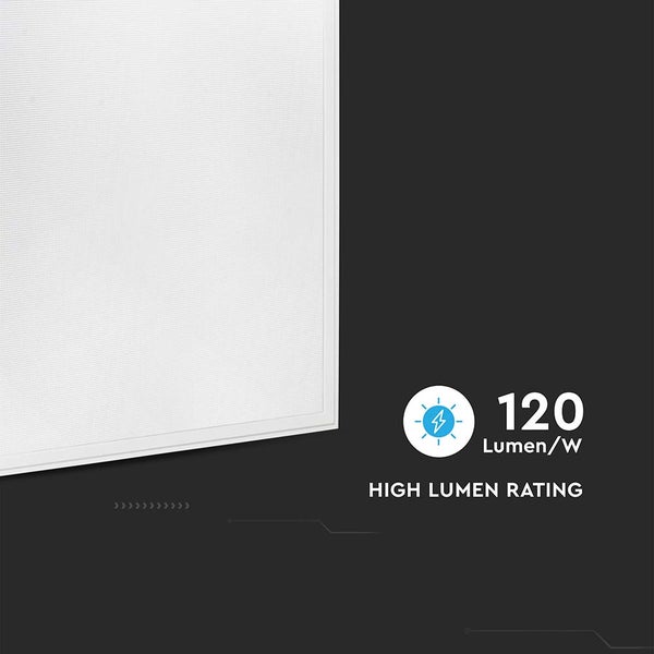 LED-Panel mit hoher Lichtausbeute von 120 Lumen pro Watt