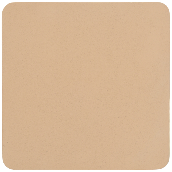 Quadratische Platte mit abgerundeten Ecken