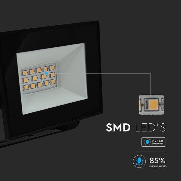 LED-Strahler mit SMD-LEDs, zwei Jahren Garantie und 85 % Energieeinsparung