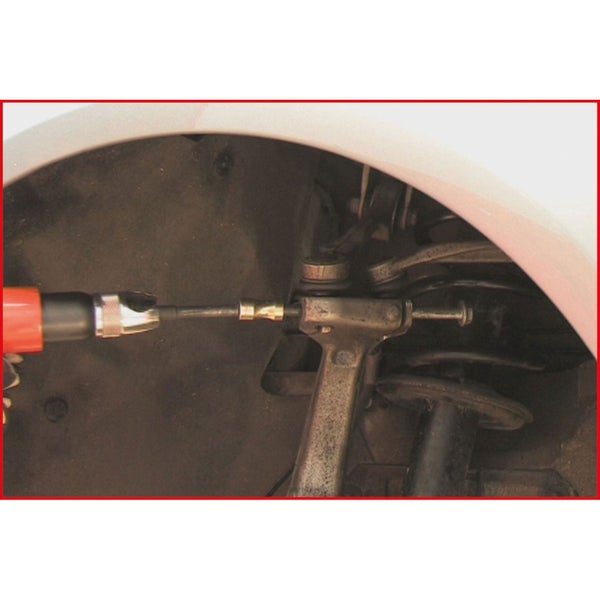 Nietwerkzeugsatz mit Nietenwerkzeug, Stift und Aufnahmehülse