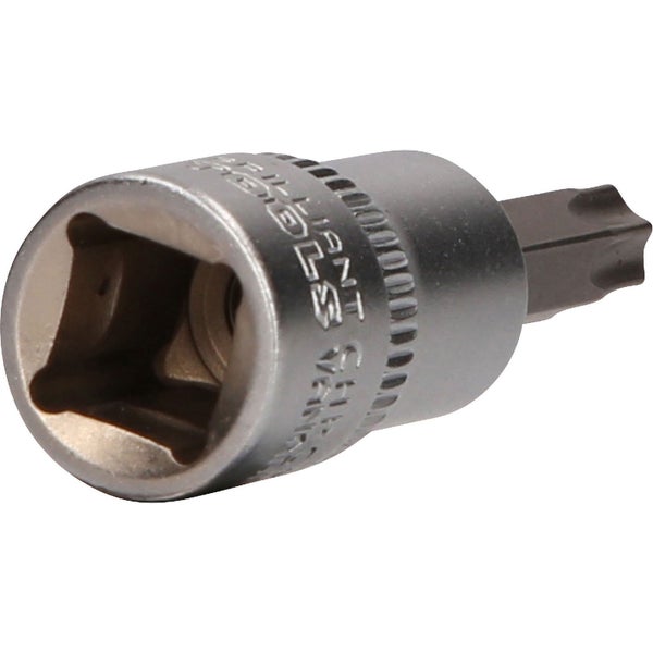 BRILLIANT TOOLS 3/8 Torx-Bit-Stecknuss mit Stirnlochbohrung TB40 - BT021930